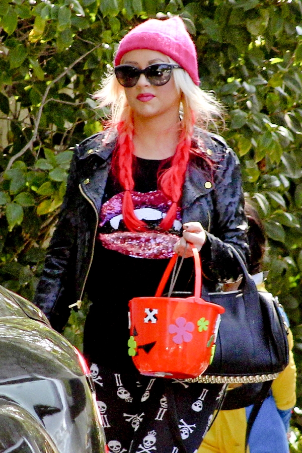 Christina Aguilera je v oblékání hodně odvážná.