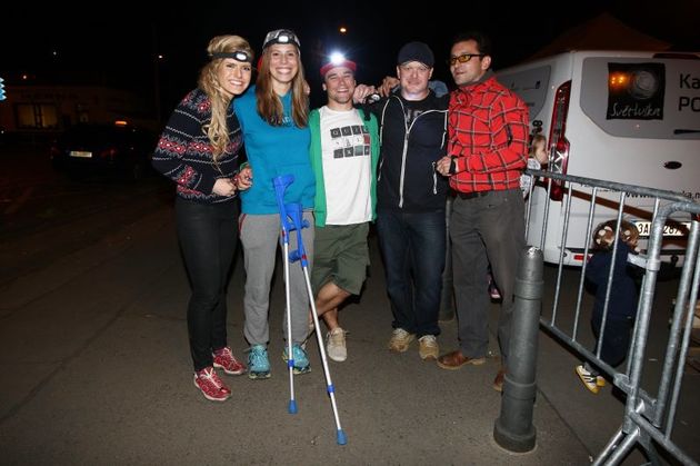 Známé osobnosti si akci užily.