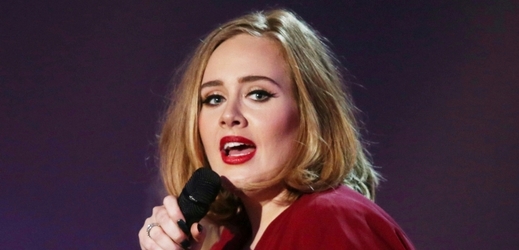Zpěvačka Adele.