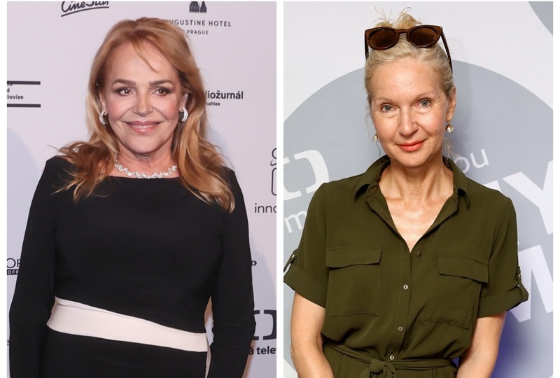 Dagmar Havlová a Irena Obermannová. 