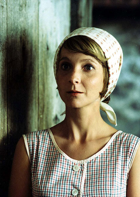 Na roli v Na samotě u lesa není hrdá. 