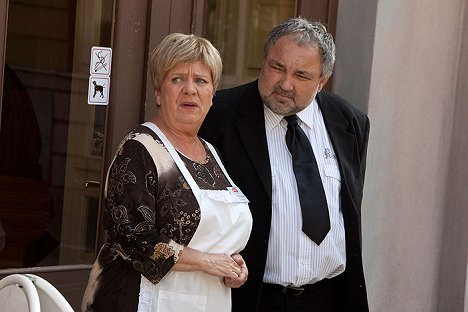 Se svým seriálovým synem. 