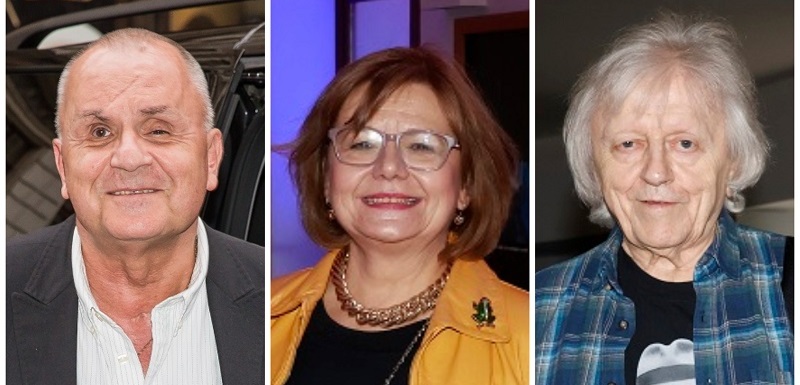 Jožo Ráž, Ivana Andrlová, Václav Neckář. 