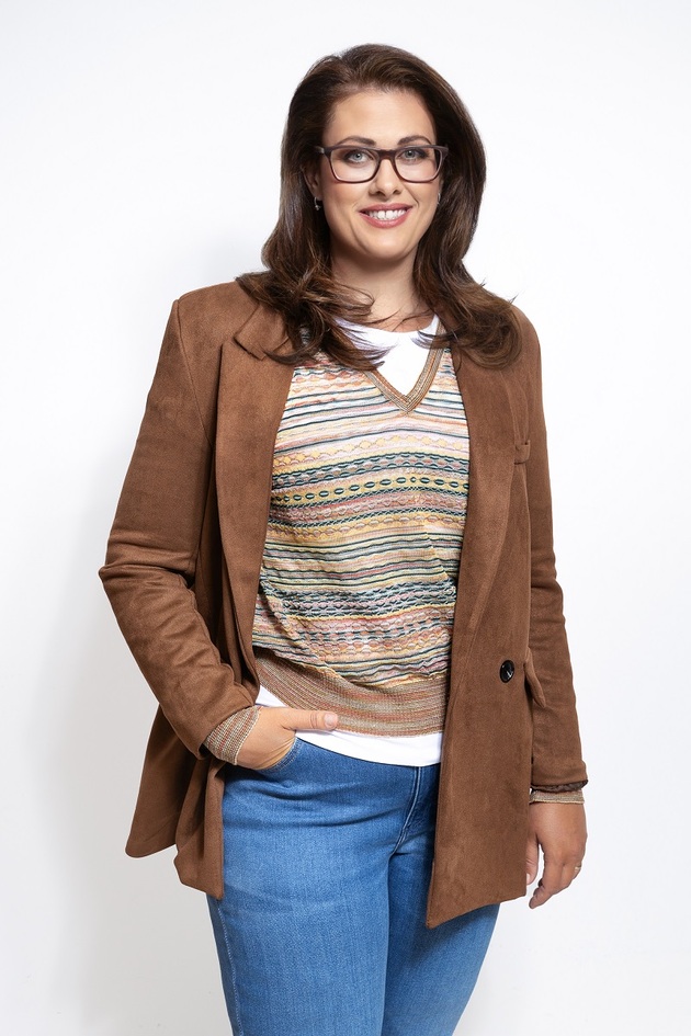 Paní Nikola po proměně. 