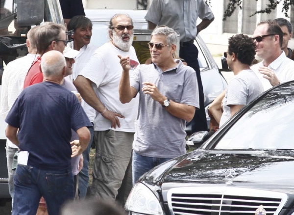 Clooney byl v dobrém rozmaru.