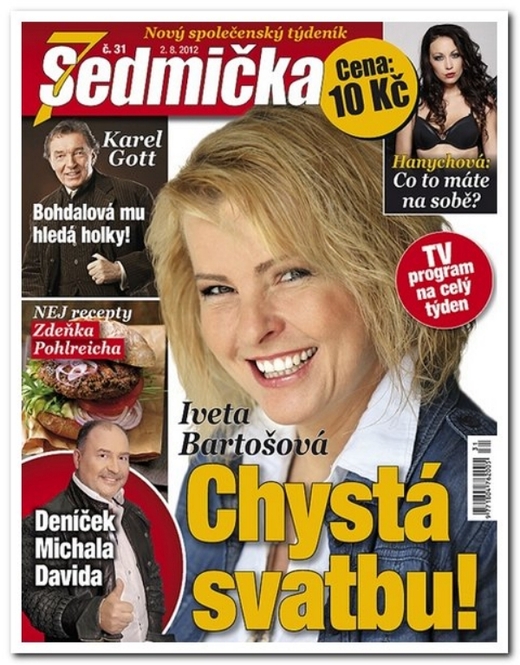 První číslo časopisu Sedmička je od 2. srpna v prodeji.