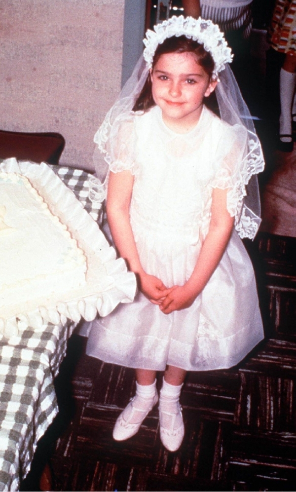 Tahle holčička se později stala popovou královnou.