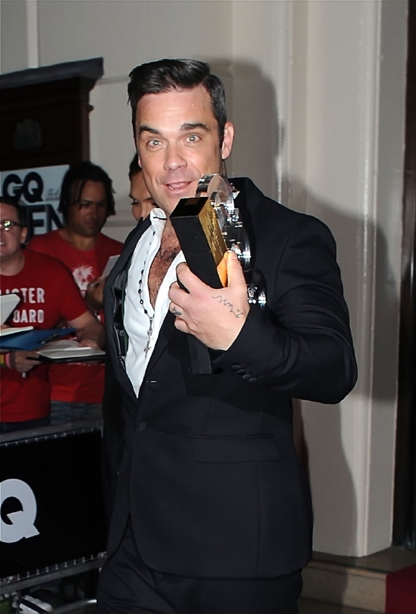 Podívat se přišel i Robbie Williams.