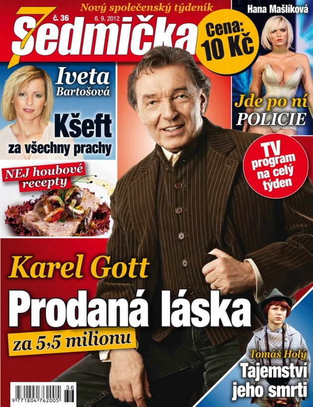 Titulka aktuálního časopisu SEDMIČKA.