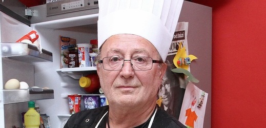 Petr Janda v kuchařském.