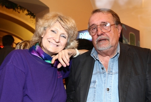 Eduard Hrubeš s manželkou Blankou.