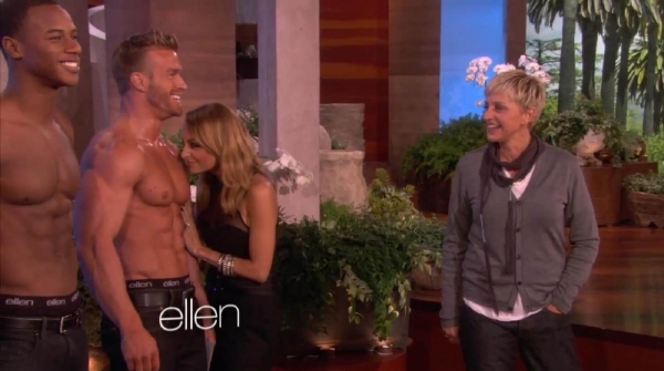 Ellen se také dobře bavila.