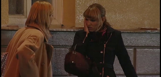 Šárka Vaculíková se svou seriálovou matkou, která herečce vlepila facku.