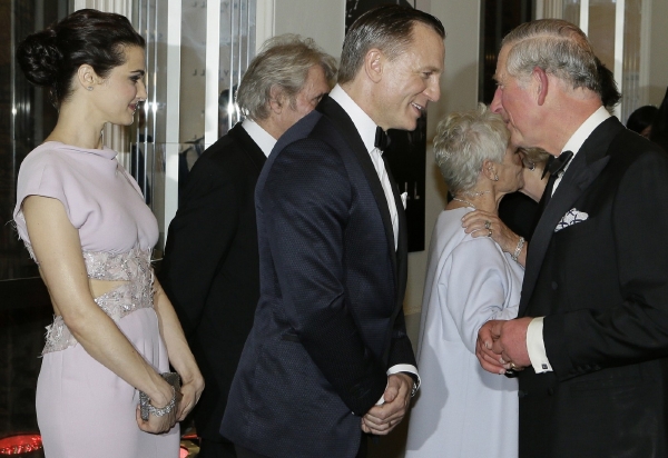 Oba se setkali i s princem Charlesem.