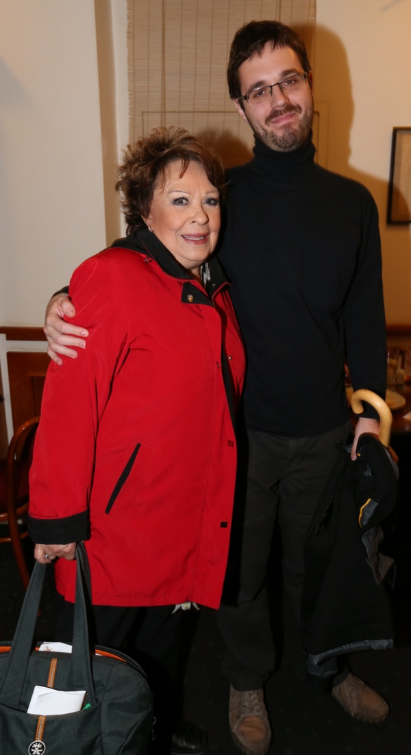 Jiřina Bohdalová s vnukem Markem.