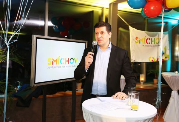 Novou stanici Smíchov představil generální ředitel TV Nova Jan Andruško. 