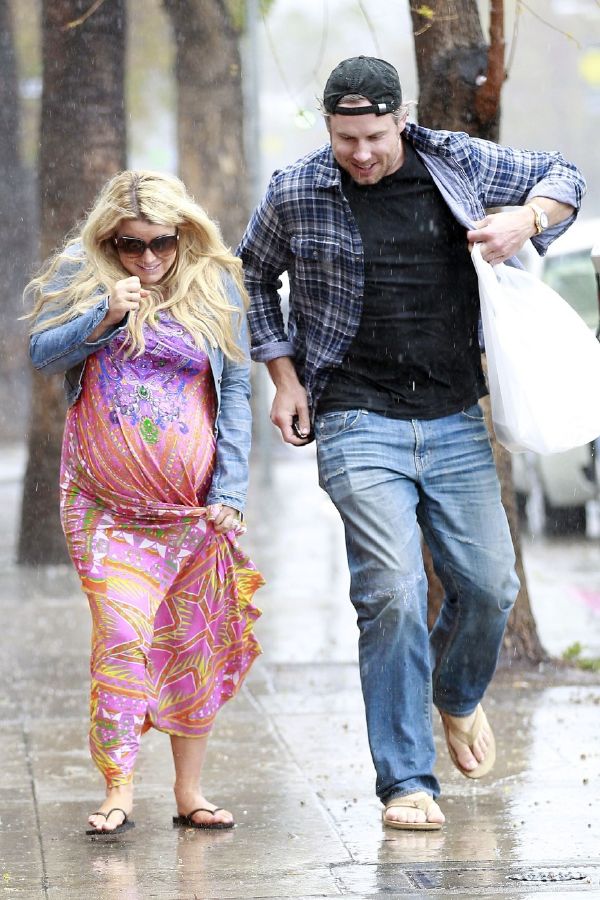 Jessica Simpsonová v těhotenství neuvěřitelně přibrala.