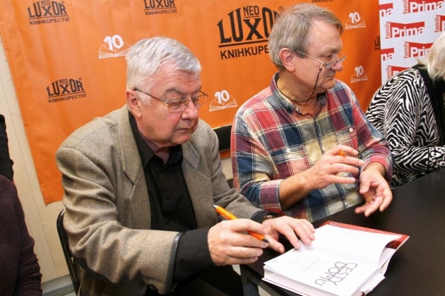 Zleva Ladislav Potměšil a Jiří Adamec.