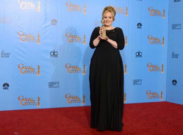 Adele se ukázala na veřejnosti krátce po porodu.