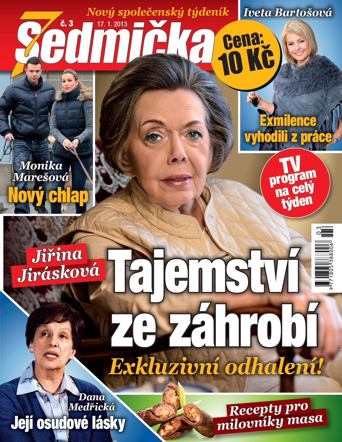 Aktuální vydání týdeníku SEDMIČKA.