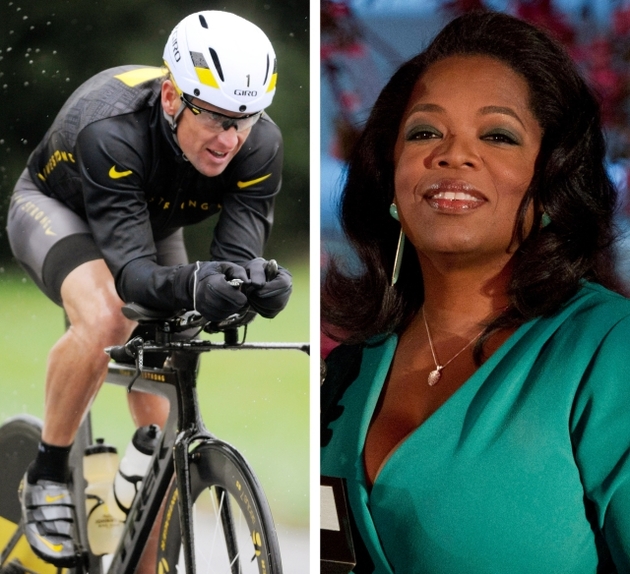 Armstrong promluvil o dopingu v show Oprah Winfreyové.