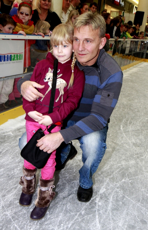 Martin Maxa s dcerou Emičkou.