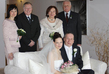 Na svatbě nemohli chybět rodiče nevěsty ani prezident Václav Klaus s manželkou Livií.