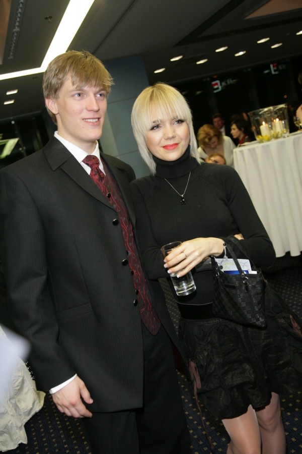 Lucie Vondráčková a Tomáš Verner tvořili pár v roce 2007. Pár se objevil na cenách TýTý.