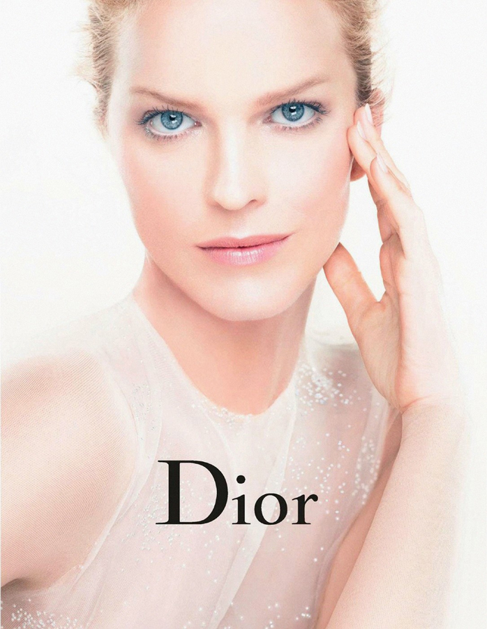 Herzigová byla tváří proslulé značky Dior.
