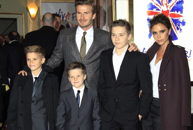 Beckham chce synům poskytnout normální dětství.