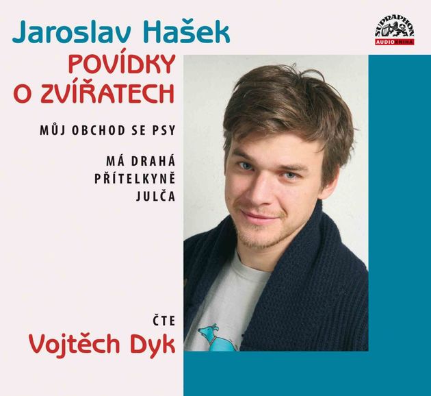 Audiokniha s pohádkami Jaroslava Haška.