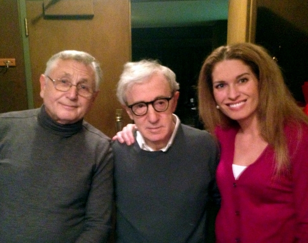Olga připravila pro svého manžela krásné překvapení: setkání s Woodym Allenem.