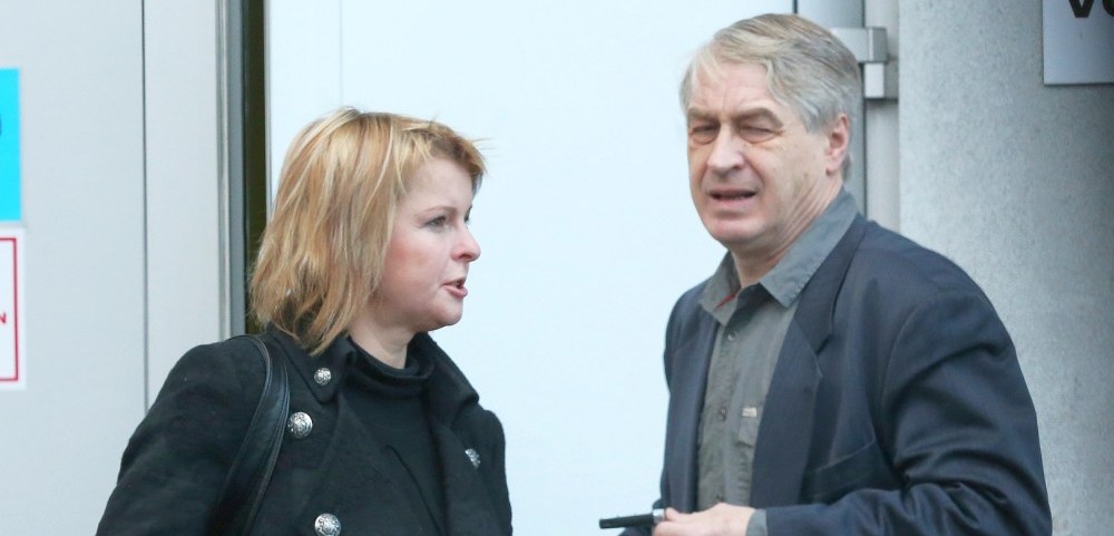 Iveta Bartošová s Josefem Rychtářem.