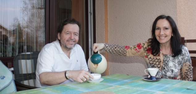 Karel Peterka žije se svou ženou už několik let v domku u Českých Budějovic.