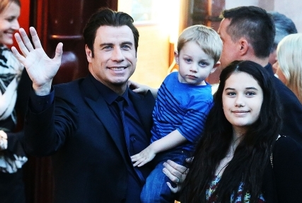 John Travolta se synem.