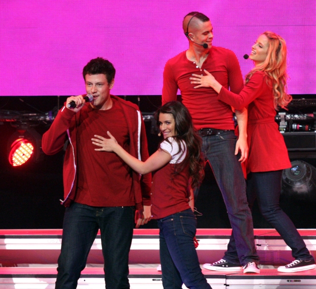 Monteith proslul rolí v seriálu Glee.