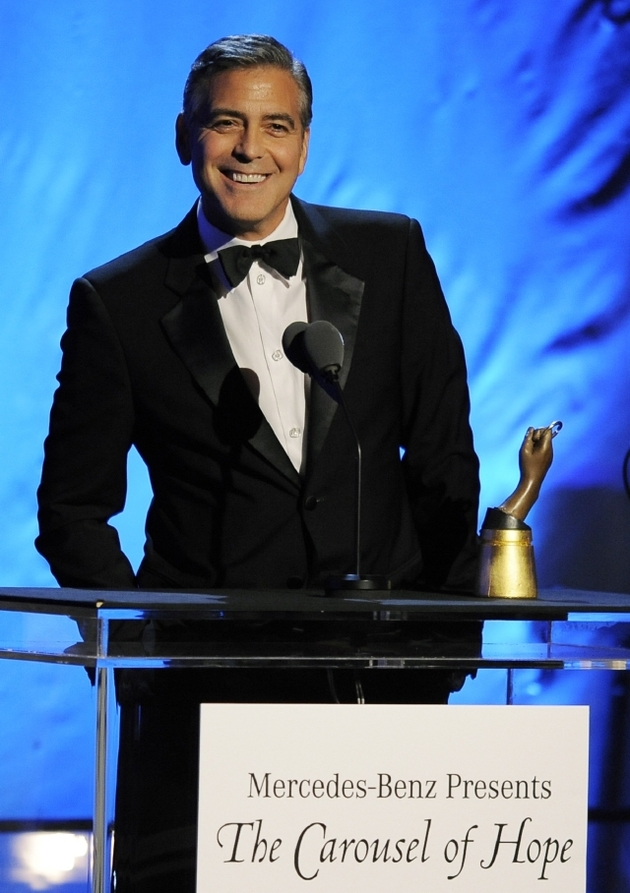 Clooney patří mezi nejžádanější muže Hollywoodu.