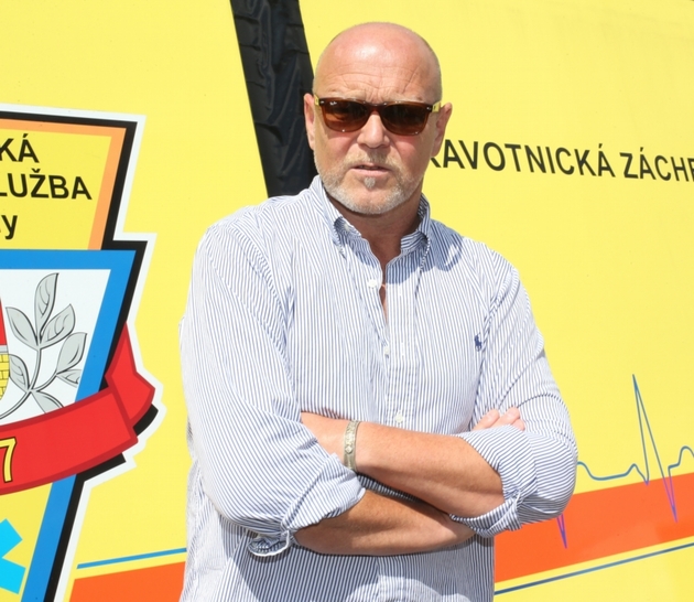 Marek Vašut je jedním z hrdinů nového seriálu Sanitka 2.