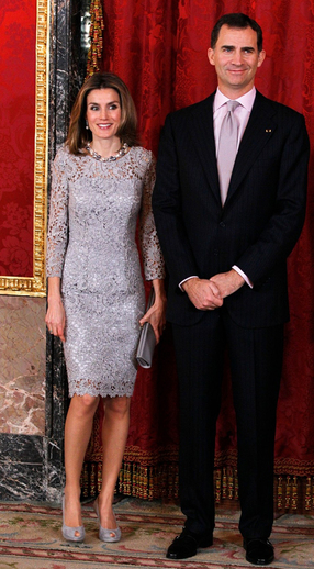 Španělská princezna Letizia je krásná, štíhlá a rozhodně má vkus na oblékání.
