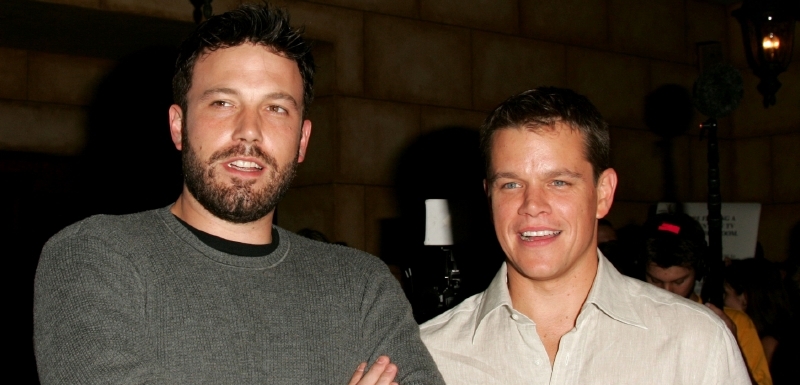 Matt Damon (vpravo) se zastal svého kamaráda Bena Afflecka.