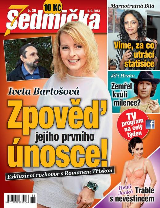 Aktuální vydání časopisu SEDMIČKA je právě na novinových stáncích.