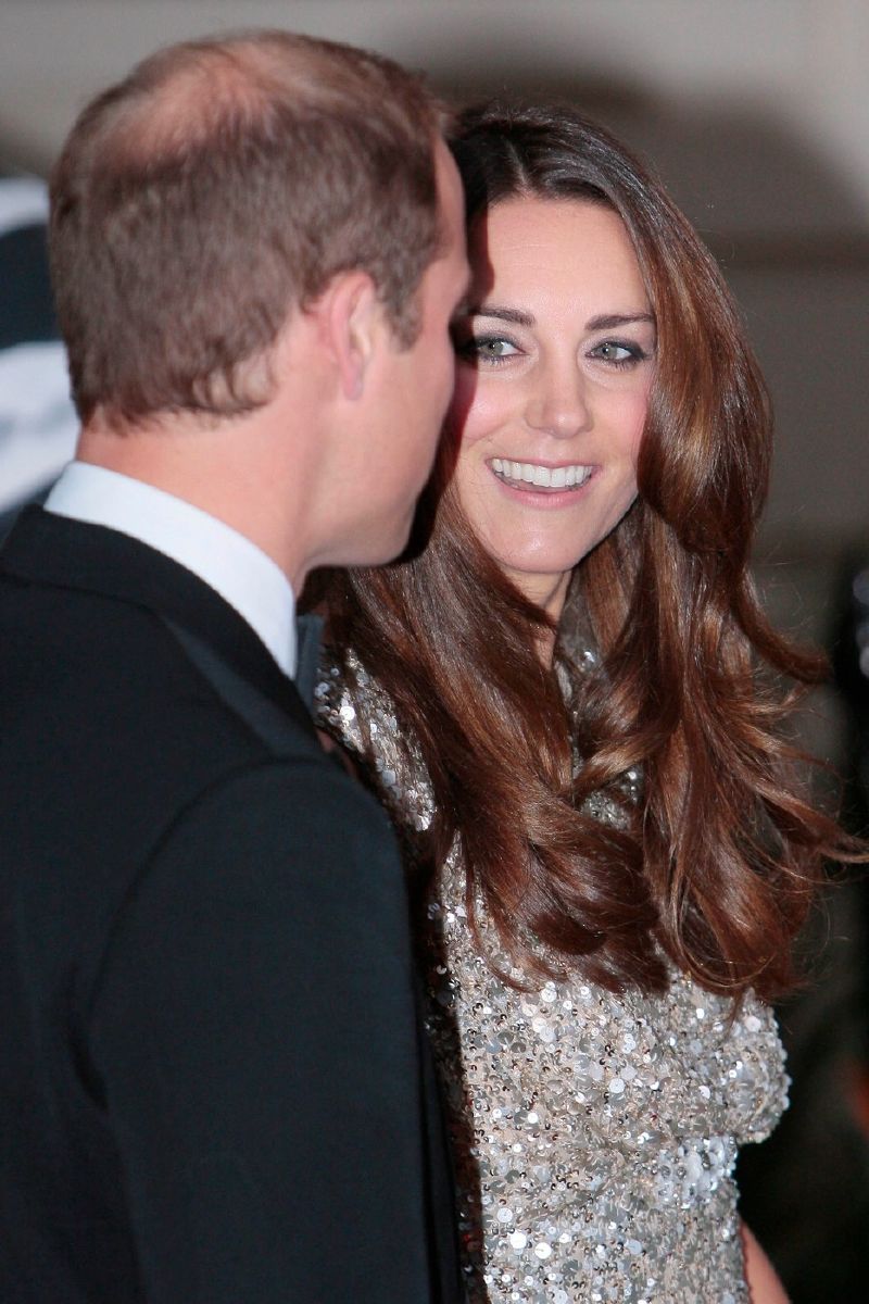 Kate předvedla úsměv, William pleš.