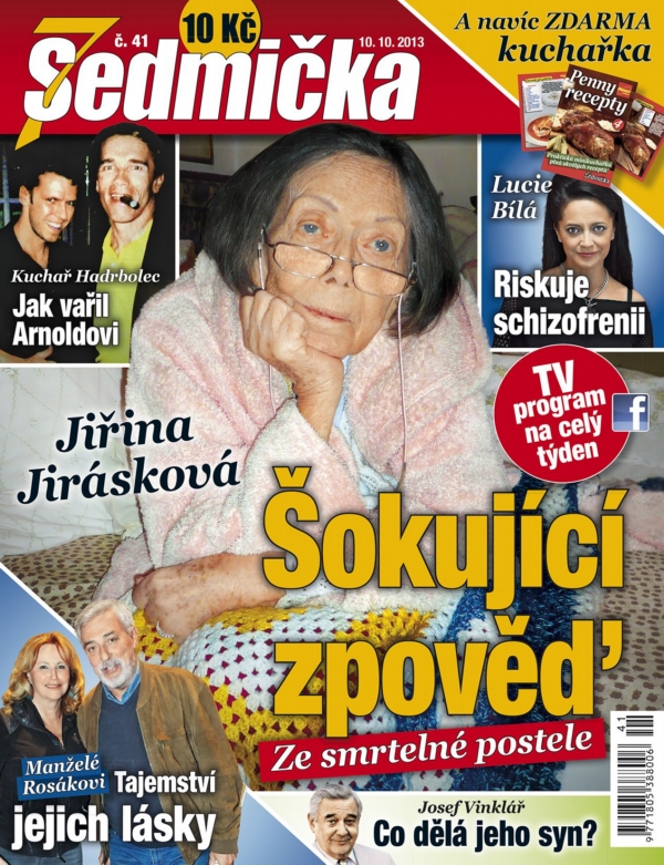 Aktuální vydání časopisu SEDMIČKA je právě na novinových stáncích.