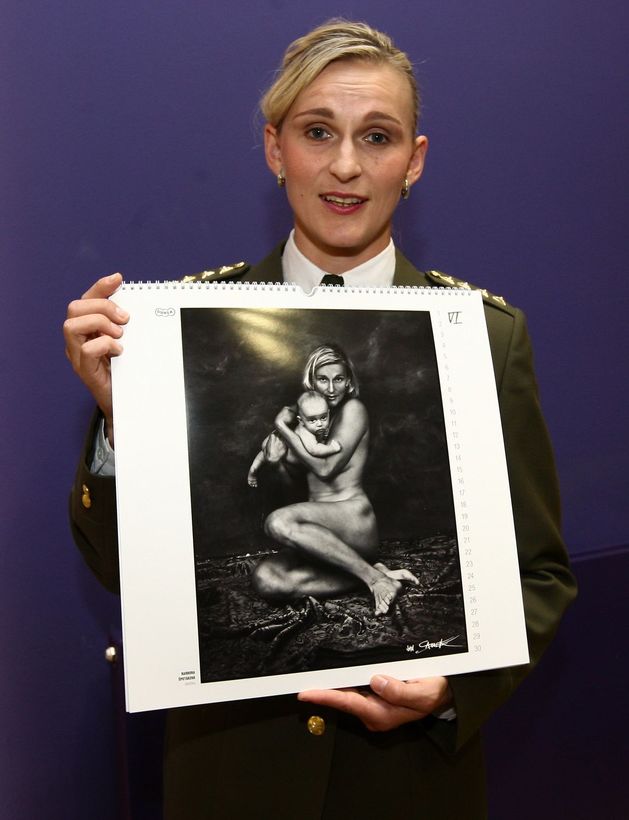 Bára Špotáková se svou "lechtivou" fotografií.