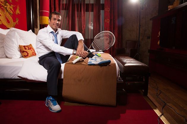 Se slavným tenistou dokonce v posteli!