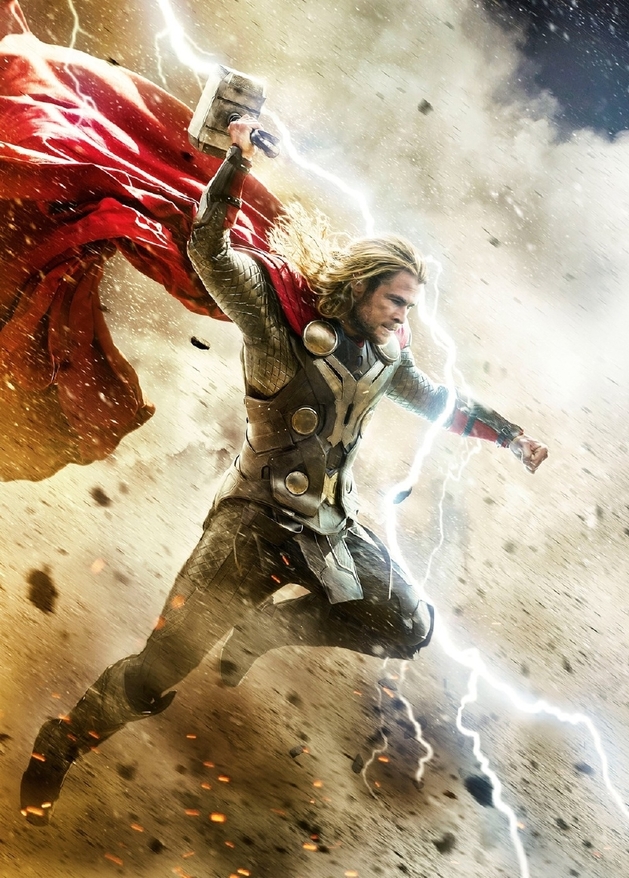 Chris Hemsworth jako Thor.