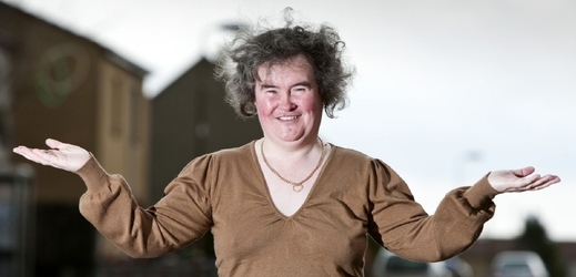 Britská zpěvačka Susan Boyleová.