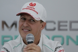Sedminásobný šampion formule 1 Michael Schumacher. 