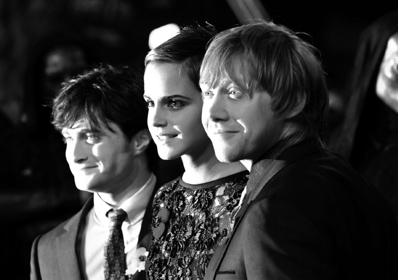 Mladí herci si díky filmům o Harrym Potterovi získali popularitu.