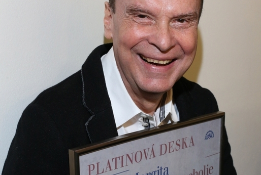Štefan Margita dostal platinovou desku.
